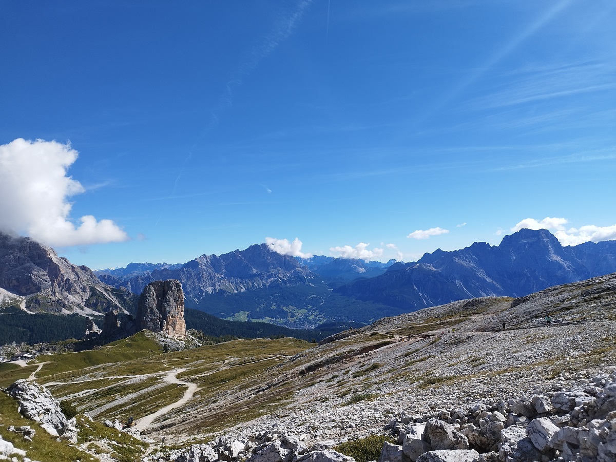 6 Cinque Torri again while climbing